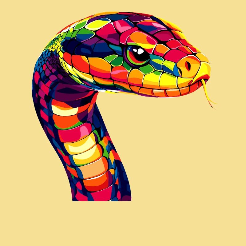 Serpent Python Cobra Mamba Serpent à sonnettes Serpent