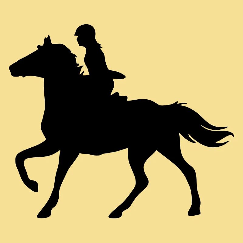 Mädchen mit Pferd