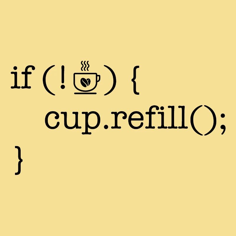 Coffee code Programmierer Kaffee Liebhaber Humor