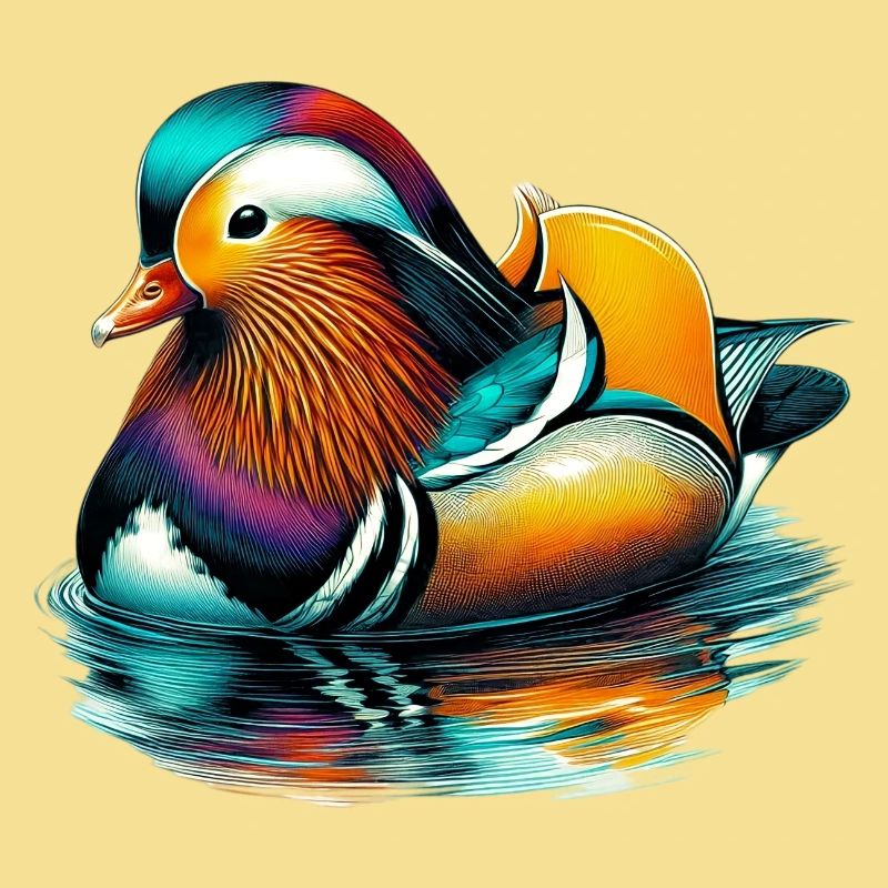 Mandarin duck