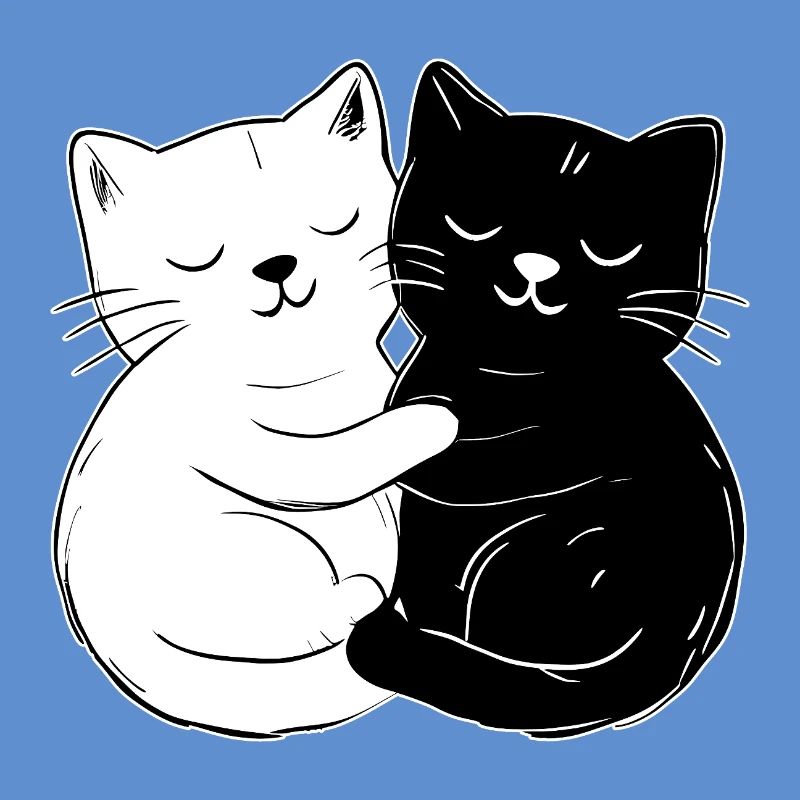 Chats mignons – simples et élégants
