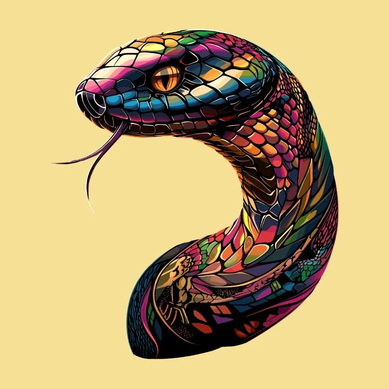 serpent, python, cobra, serpent à sonnettes, serpents