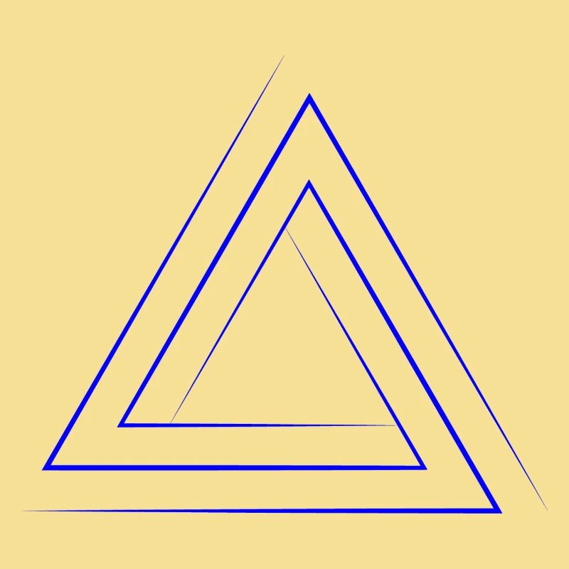 Geometric triangular nesting