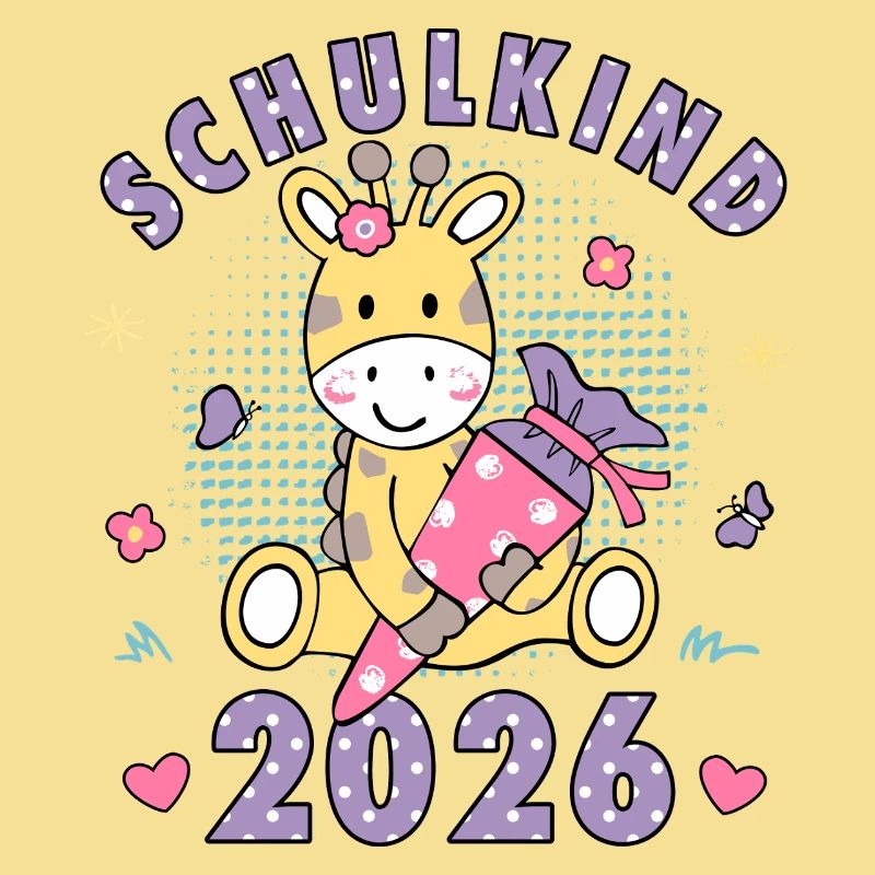 Schulkind 2026 Einschulung Mädchen Geschenkidee
