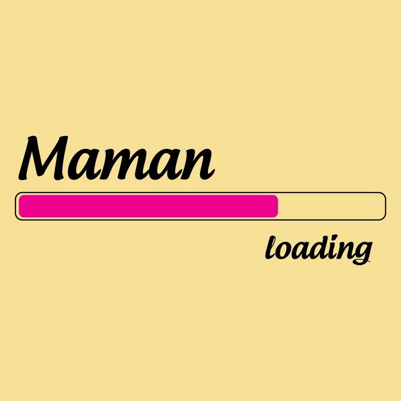 Mama lädt... Bitte warten - Werdende Mutter