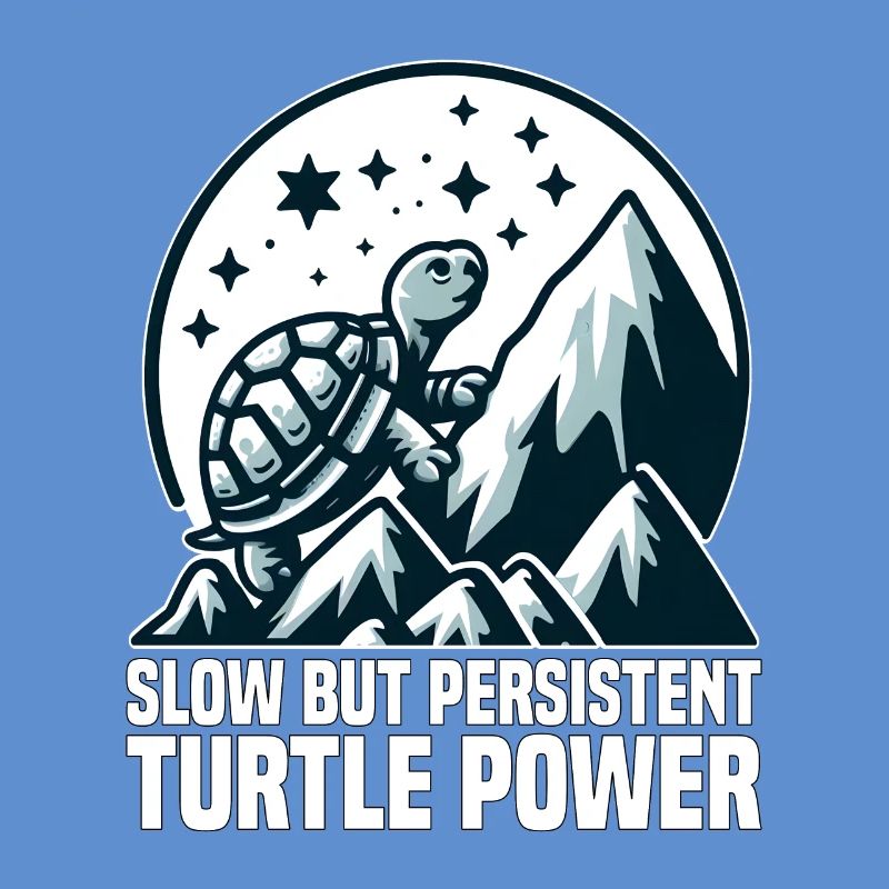 LANGSAME, ABER AUSDAUERNDE TURTLE-POWER