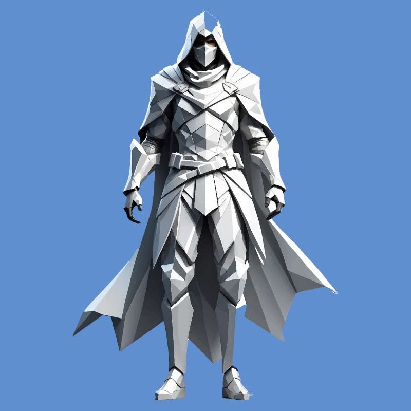 Assassin - Low Poly Videogame Design