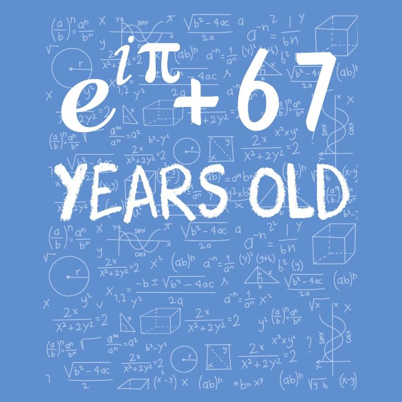66th Birthday 66 Years Euler Identity Math Gift