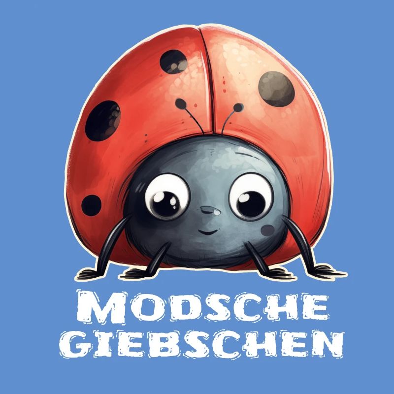 Modschegiebchen Marienkäfer Sächsisch Geschenk