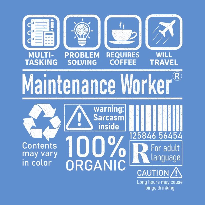 Maintenance Worker multi tasking problem solving