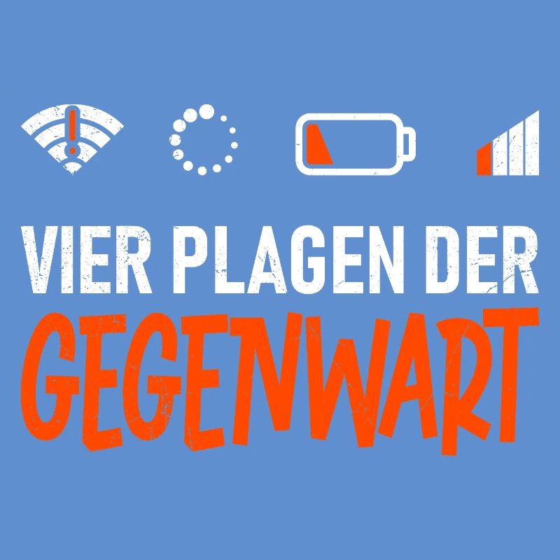 Science Coder VIER PLAGEN DER GEGENWART LUSTIG