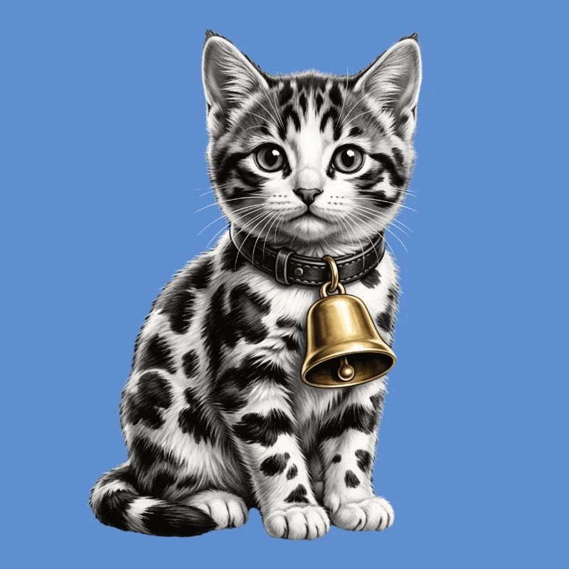 Funny Mixed Cat Cow Pattern