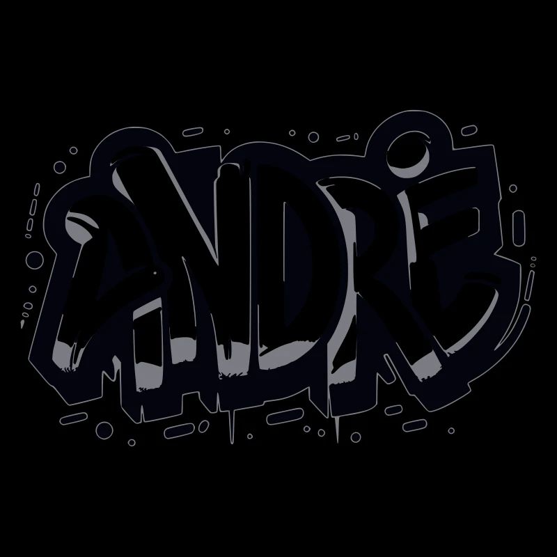 André Nom Prénom Graffiti