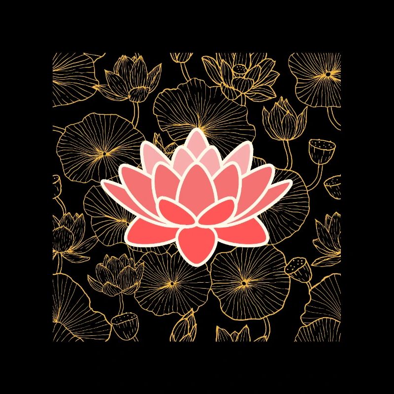 Lotus in lightness - silent power visible