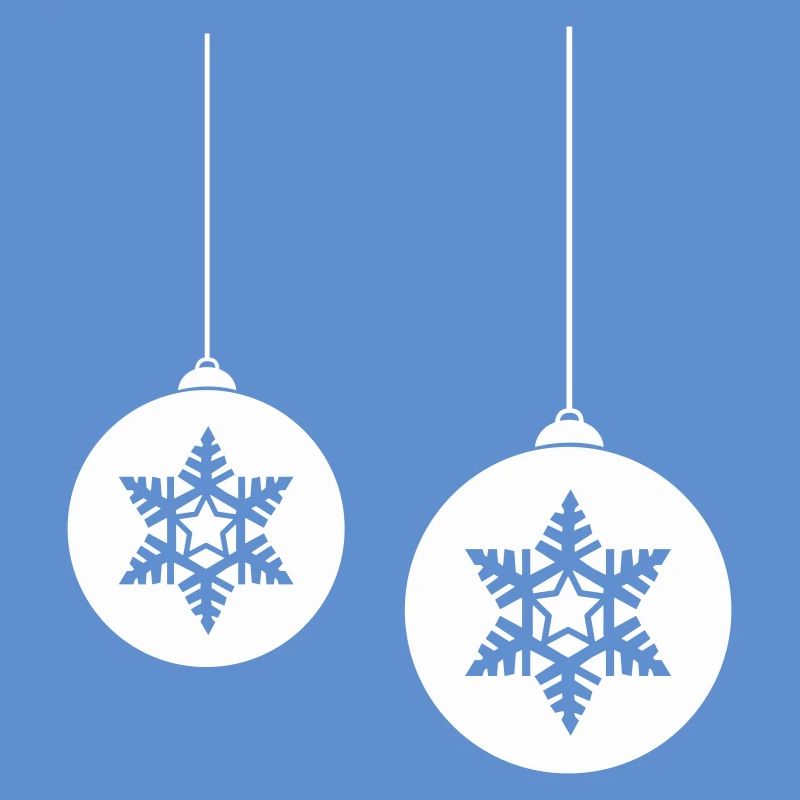 Weihnachtskugel stern 2