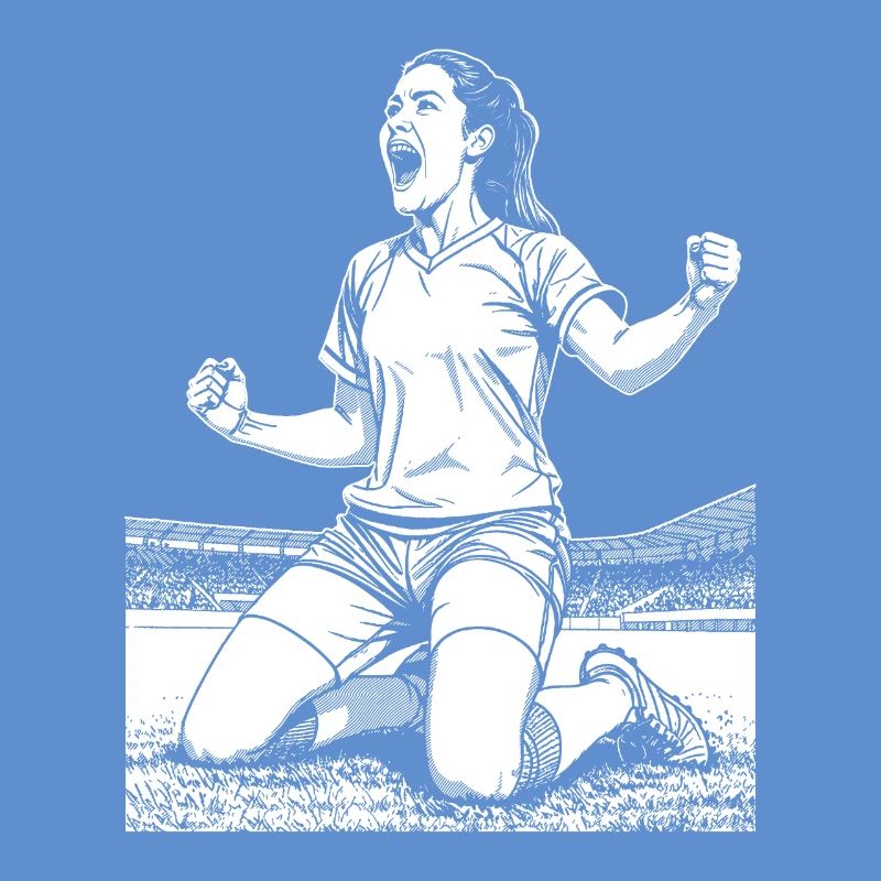 Maillot de footballeur : milieu de terrain avec vue