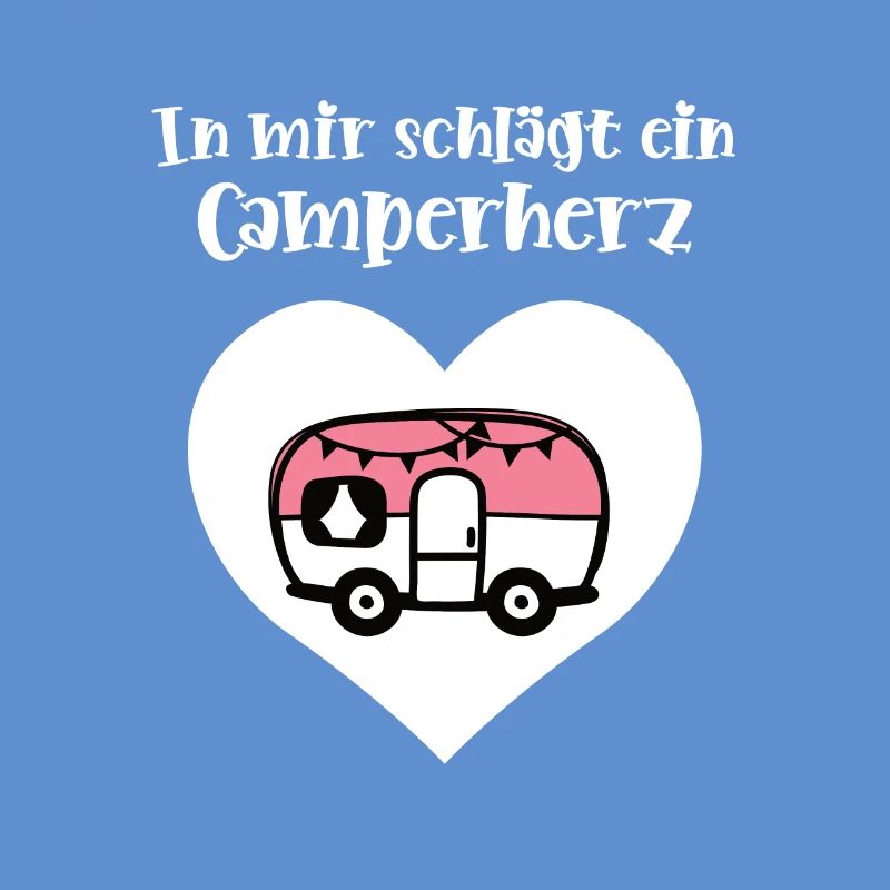 Camping mit Herz Campingfreunde Campingfans