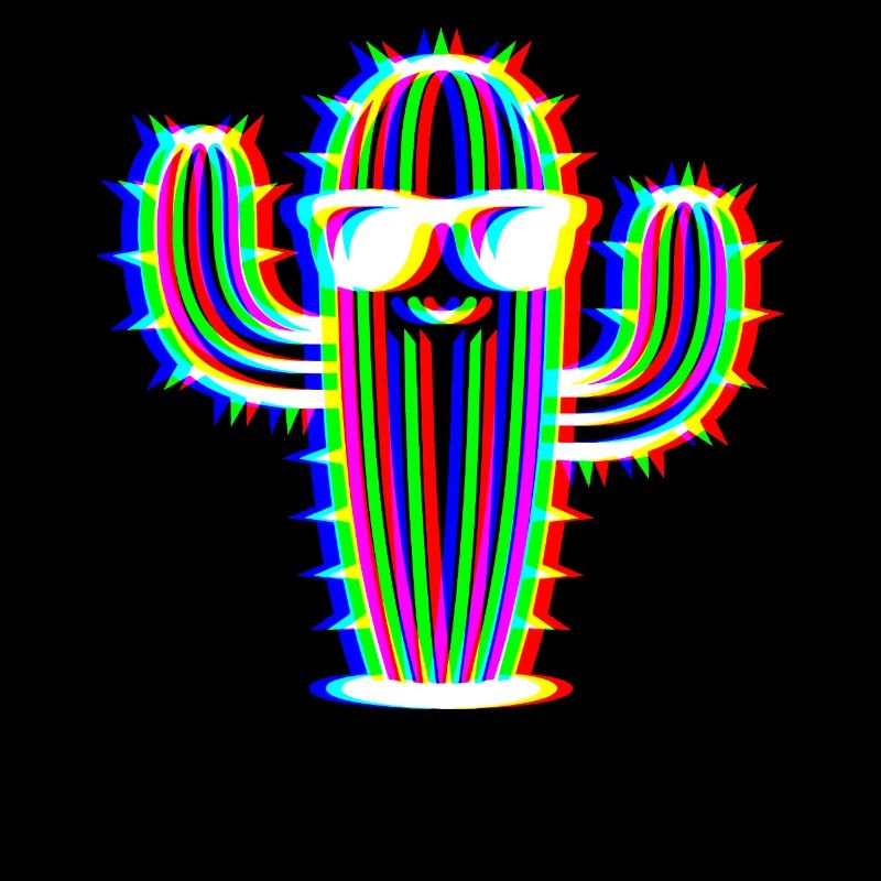 Glitch Kaktus – Party & Fun Style