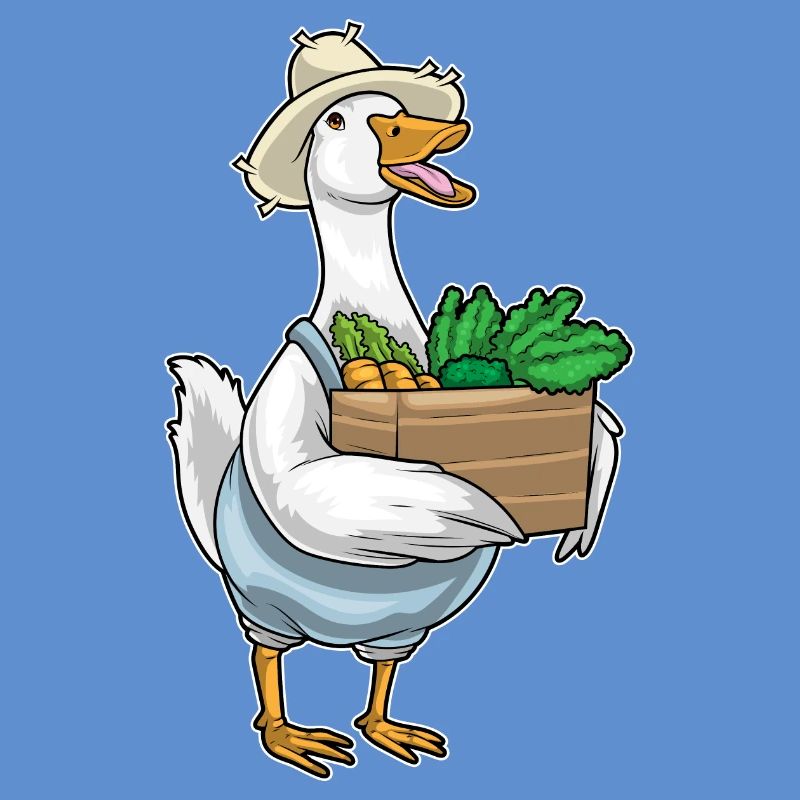 Duck Farmer Vegetables