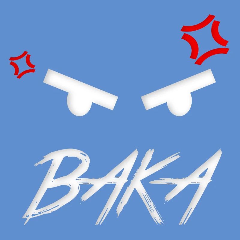 Baka Expression dans l’anime