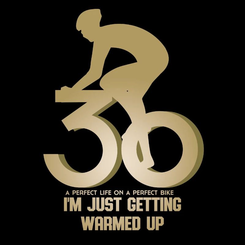 Radfahrer 30 Geburtstag