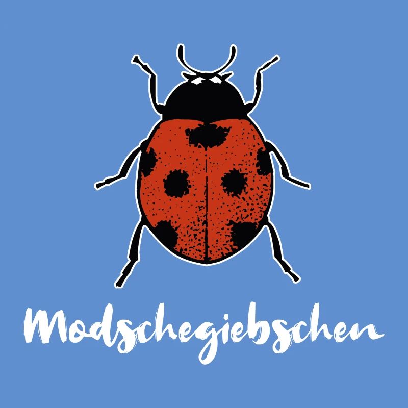Modschegiebchen Marienkäfer Sächsisch Geschenk