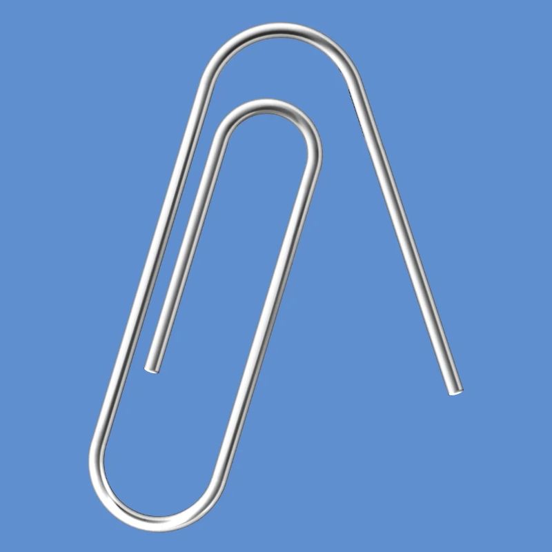 Paper Clip reset Helpdesk PC Technician Nerd Geek