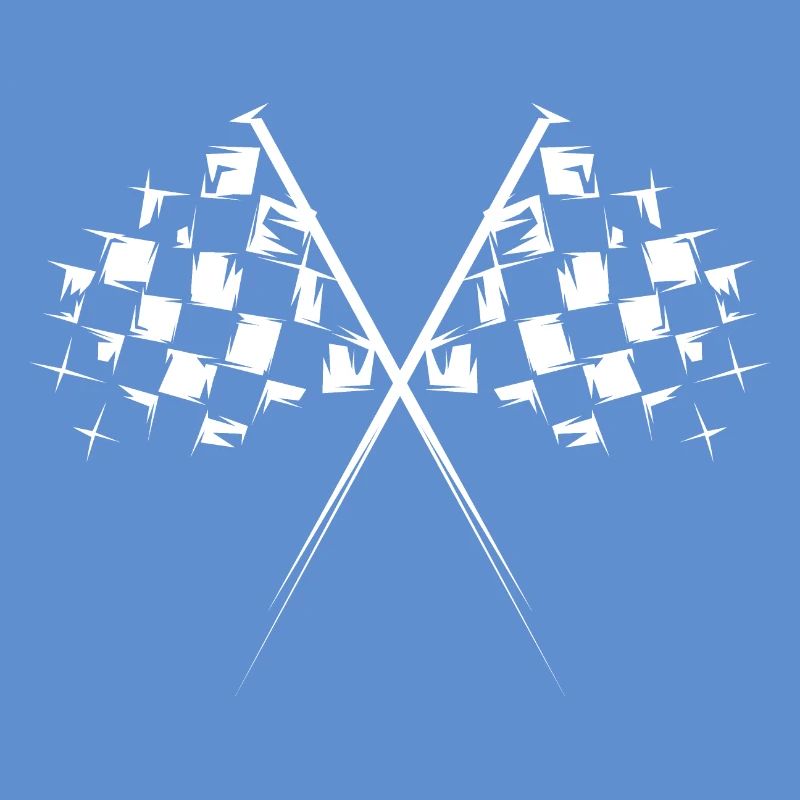 race drapeau de course drapeau de départ symbole d’arrivée Équipe