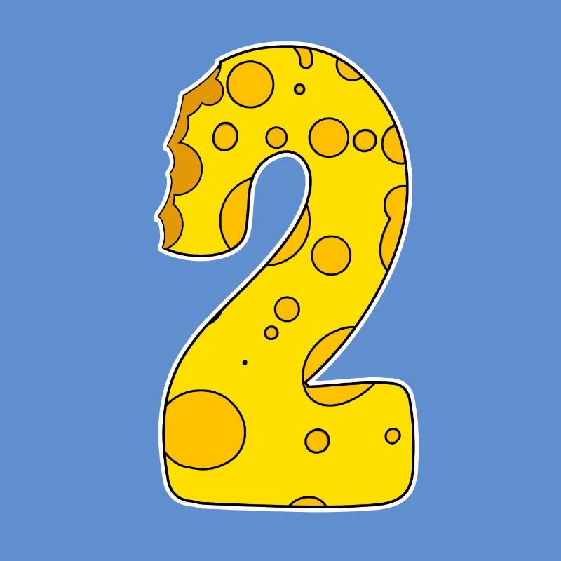 Number 2 - Two - Second