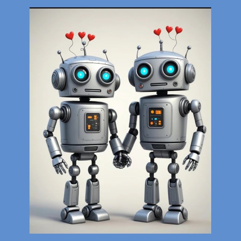Roboter Pärchen
