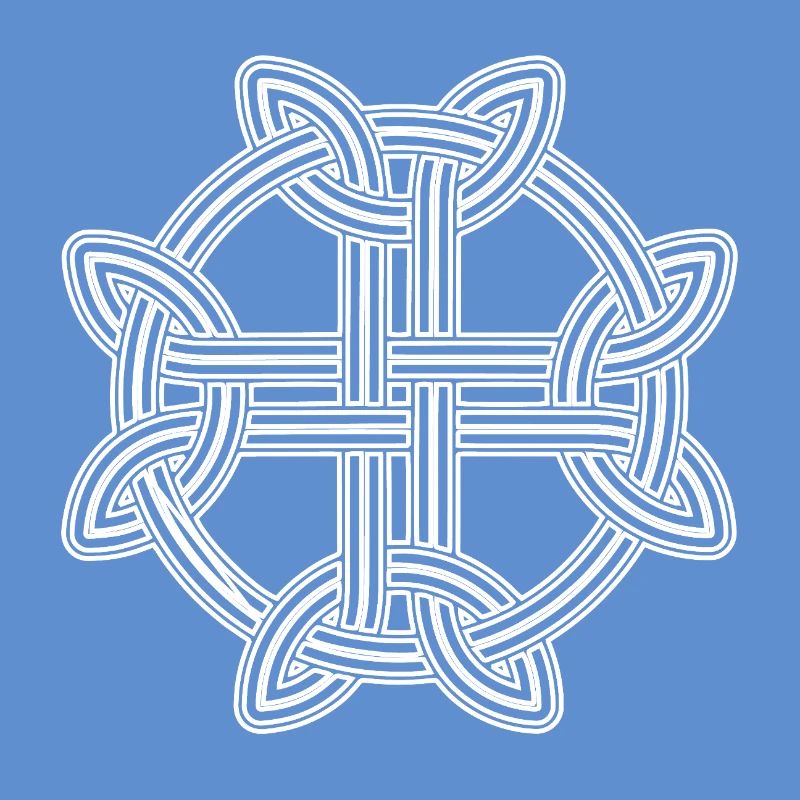 Conception du nœud croix celtique