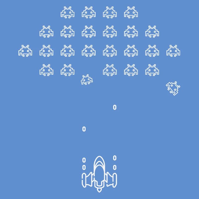 Jeu de tir spatial