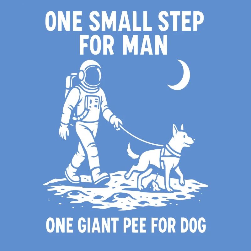 Aventure spatiale avec un chien et un astronaute