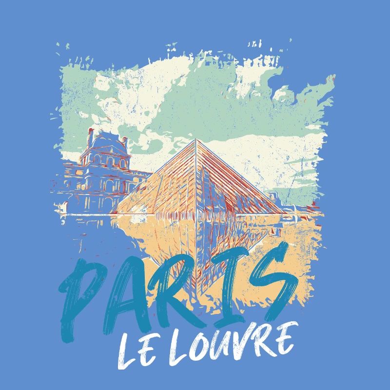 Pyramide du Louvre et Monuments de Paris