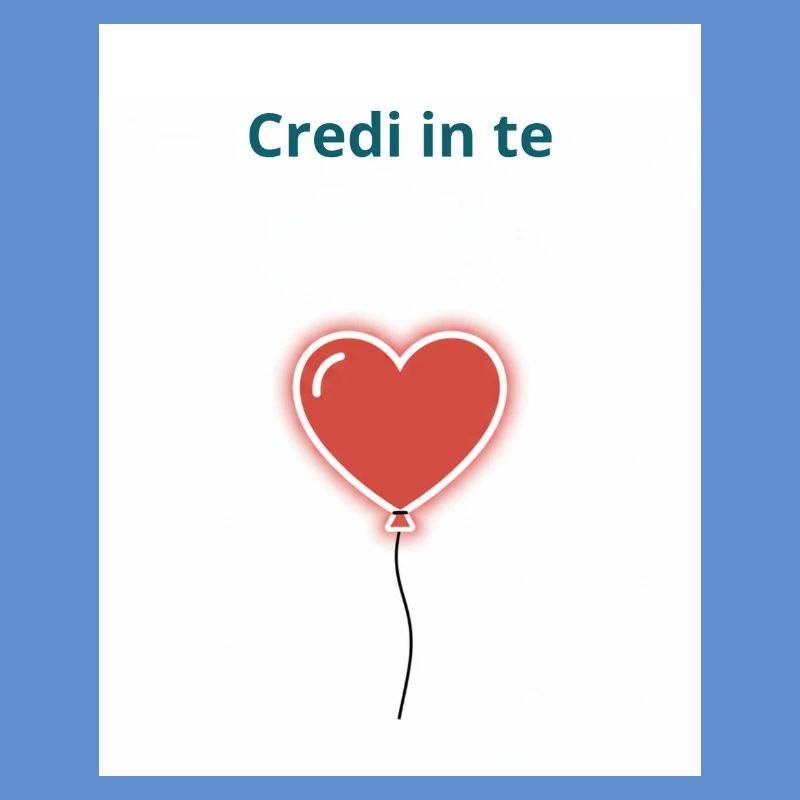 Glaube an dich selbst
