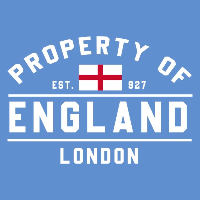 England Flag Emblem Tee