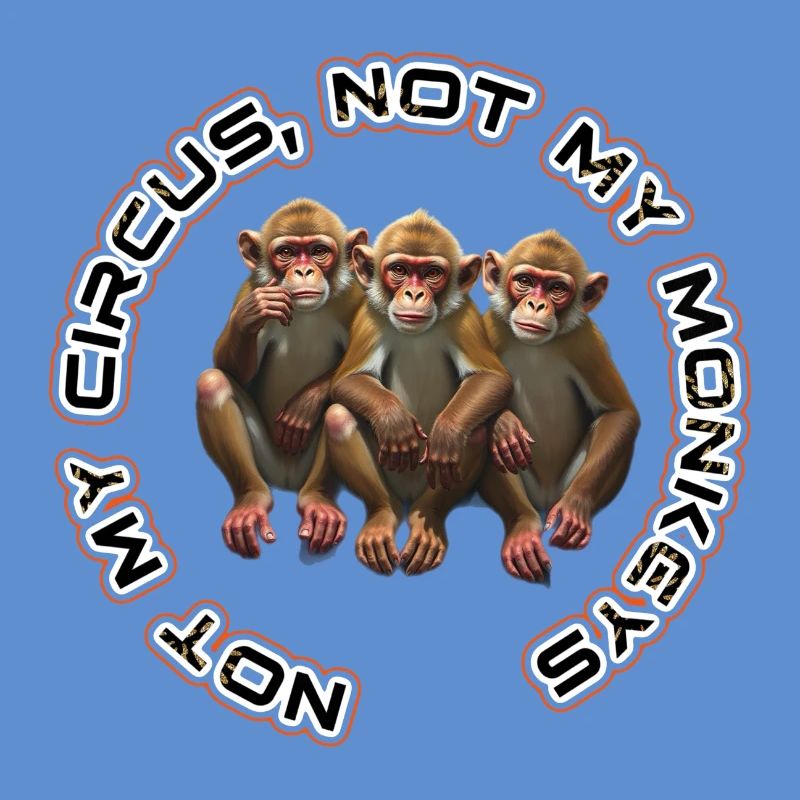 Pas mon trio de singes