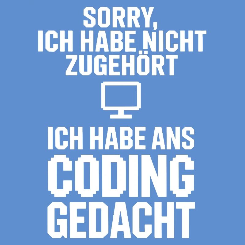 Entschuldigung Coding Kopf