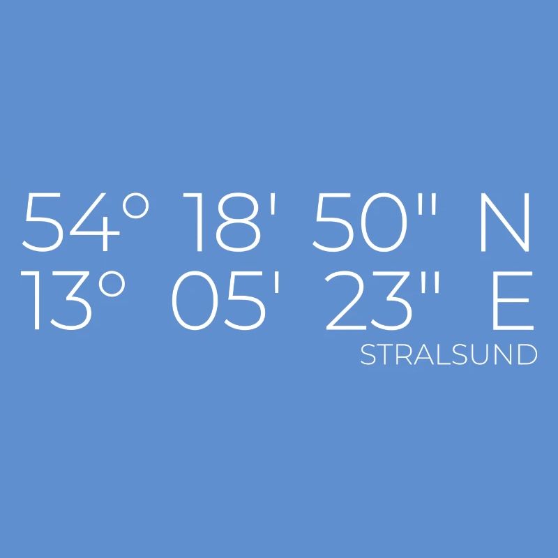 coordinates Stralsund