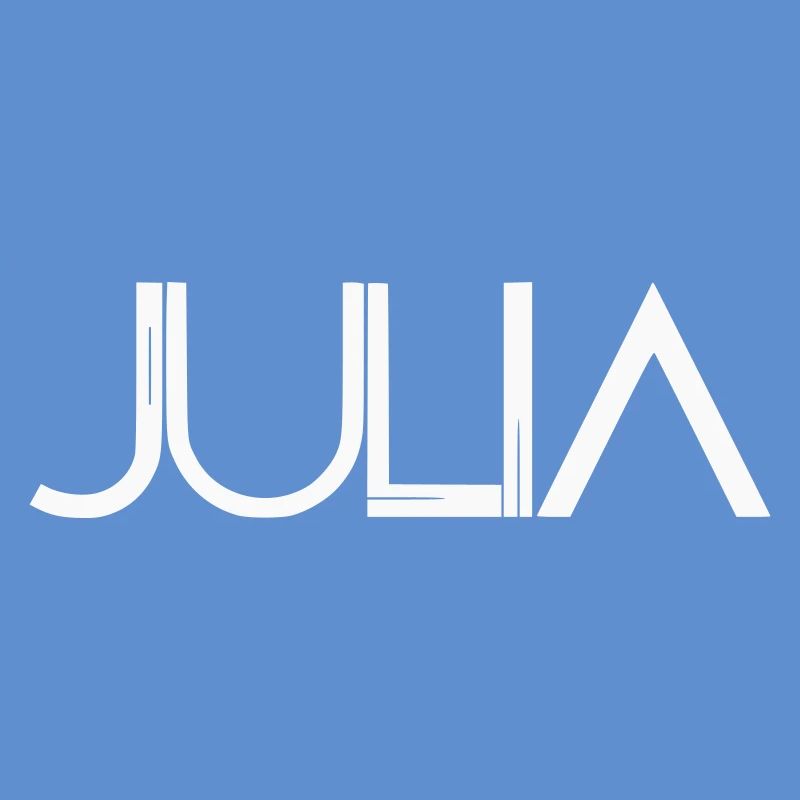 Julia Name Design - Typographie moderne en filigrane