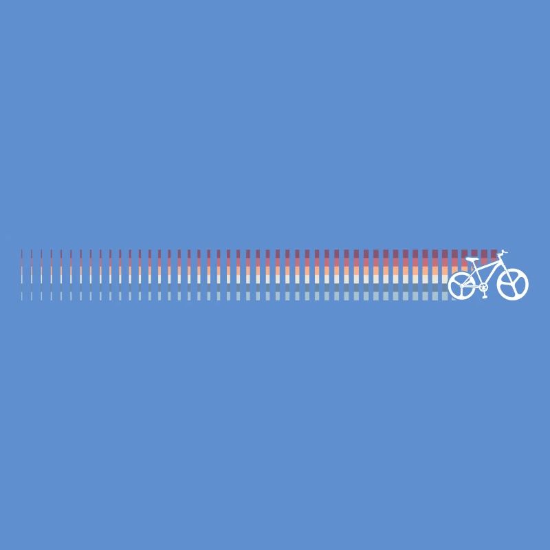 Dégradé code-barres Sunset