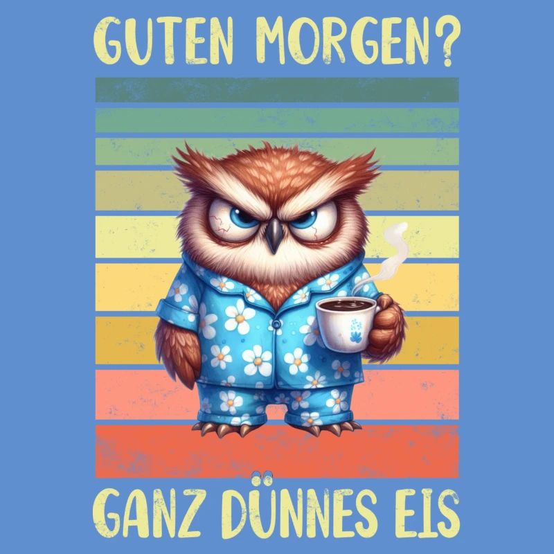 Eule Morgenmuffel