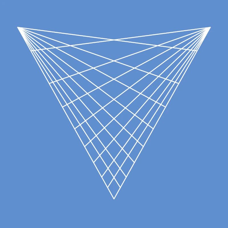 Sacred geometry / minimal hipster triangle symbol