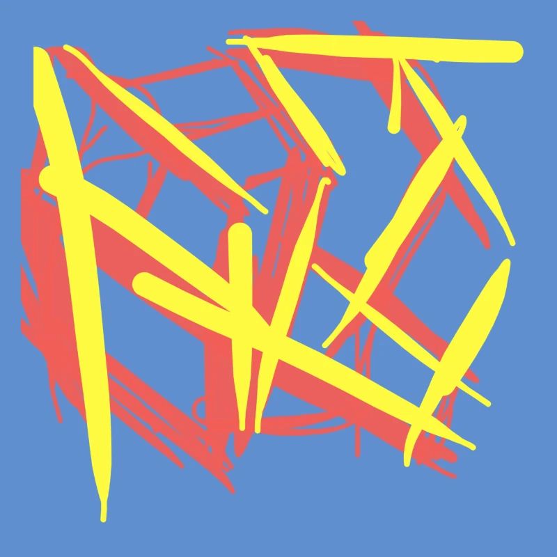 Multicolored cube