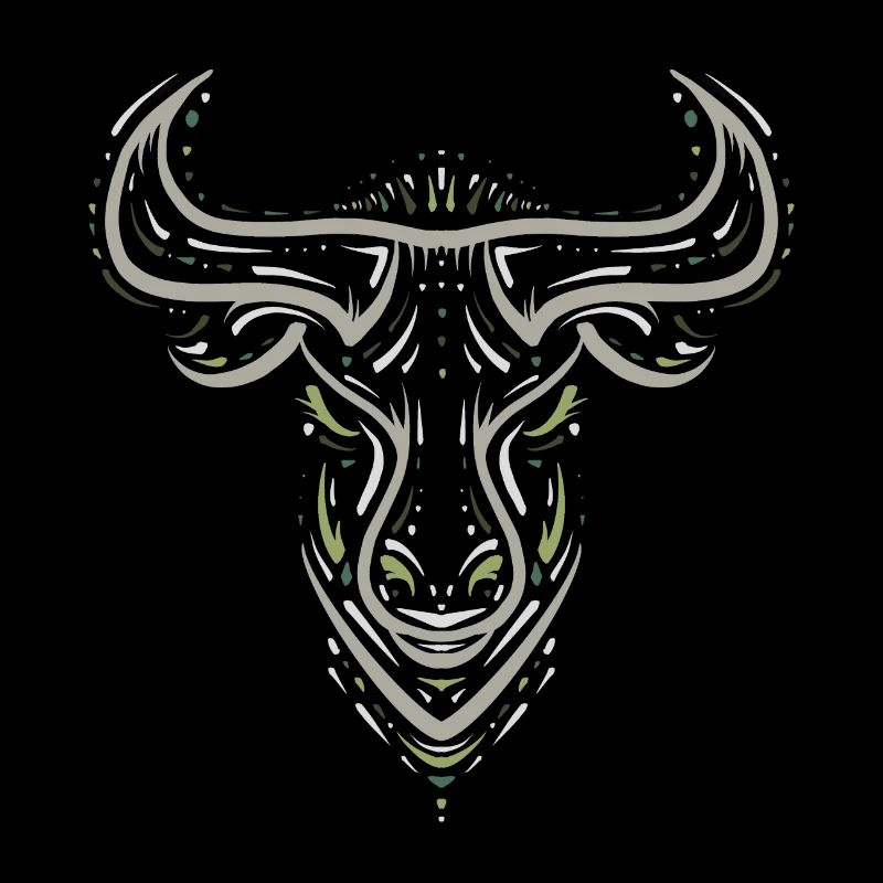 Taurus / Stier / Sternzeichen / Wikinger / Tattoo