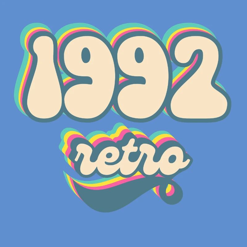 1992 retro idée cadeau