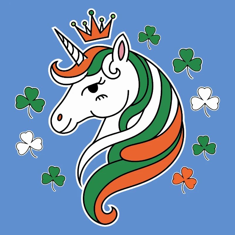 St. Patrick's Day Einhorn