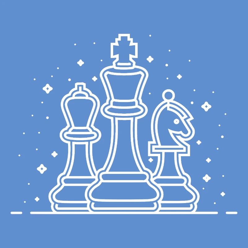 Chess Pieces Trait Sketch