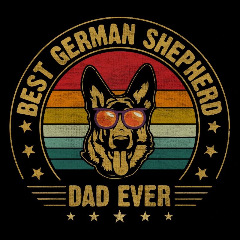 Best German Shepherd Dad Ever