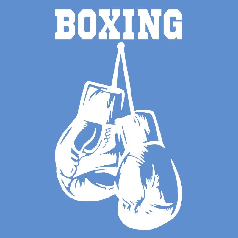 Gants de boxe blancs